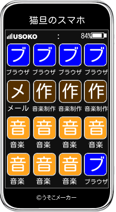 猫旦のスマホメーカー結果