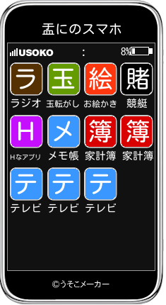 盂にのスマホメーカー結果