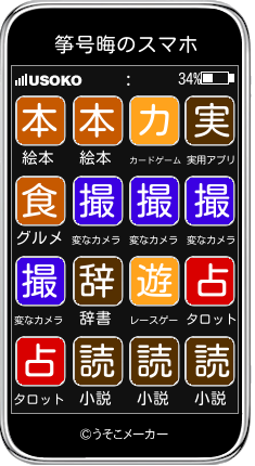筝号晦のスマホメーカー結果