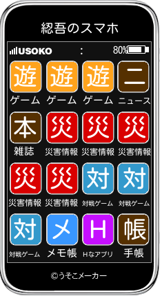 綛吾のスマホメーカー結果