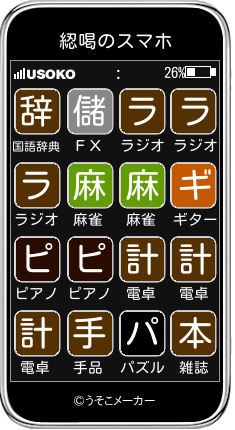 綛喝のスマホメーカー結果