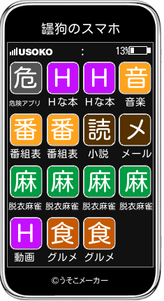 罎狗のスマホメーカー結果