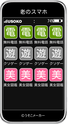 老のスマホメーカー結果