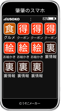 肇肇のスマホメーカー結果