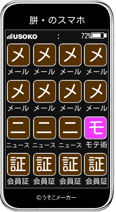 胼顇のスマホメーカー結果