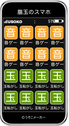 膓玉のスマホメーカー結果