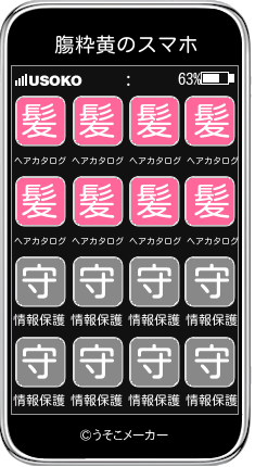 膓粋黄のスマホメーカー結果