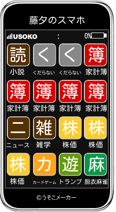 藤夕のスマホメーカー結果