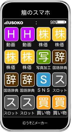 觴のスマホメーカー結果