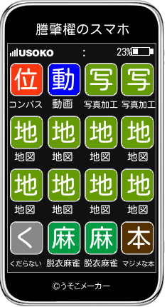 謄肇櫂のスマホメーカー結果