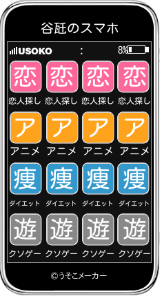 谷瓩のスマホメーカー結果