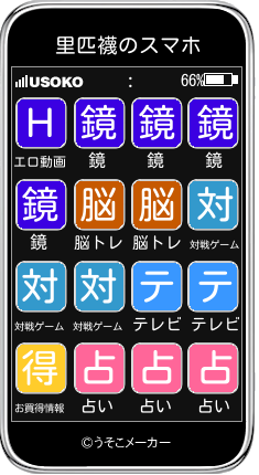 里匹襪のスマホメーカー結果