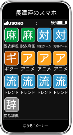 長澤泙のスマホメーカー結果