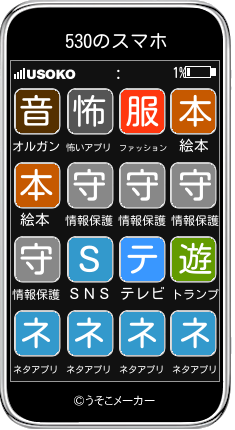 530のスマホメーカー結果