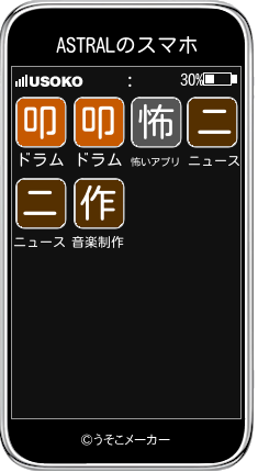 ASTRALのスマホメーカー結果