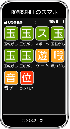 BOMBSEHLLのスマホメーカー結果