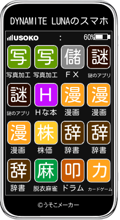 DYNAMITE LUNAのスマホメーカー結果