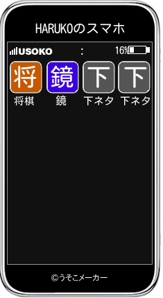 HARUKOのスマホメーカー結果