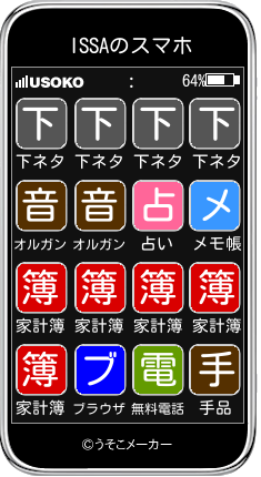 ISSAのスマホメーカー結果