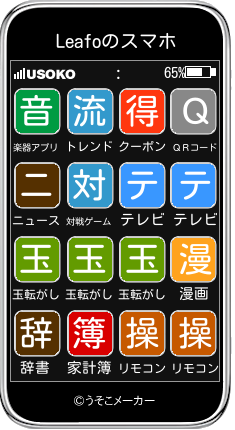 Leafoのスマホメーカー結果