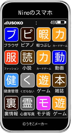 Ninoのスマホメーカー結果