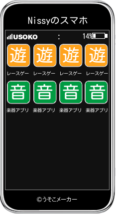 Nissyのスマホメーカー結果