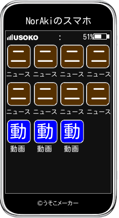 NorAkiのスマホメーカー結果