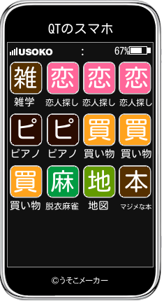 QTのスマホメーカー結果