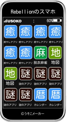 Rebellionのスマホメーカー結果