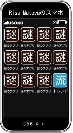 Rise Matovaのスマホメーカー結果