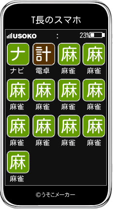 T長のスマホメーカー結果