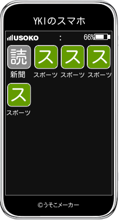 YKIのスマホメーカー結果
