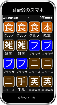 alan99のスマホメーカー結果