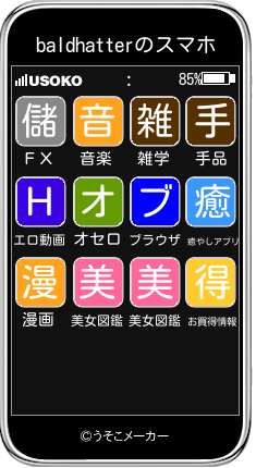 baldhatterのスマホメーカー結果