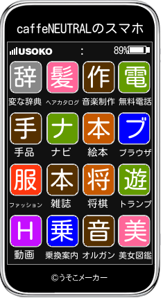 caffeNEUTRALのスマホメーカー結果