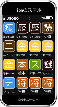 ipaのスマホメーカー結果