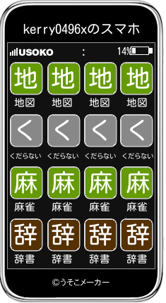 kerry0496xのスマホメーカー結果
