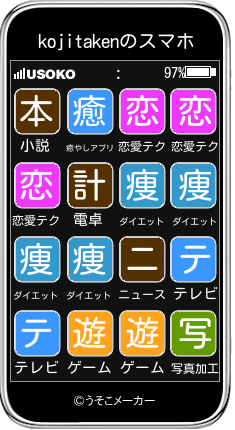 kojitakenのスマホメーカー結果