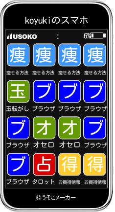 koyukiのスマホメーカー結果