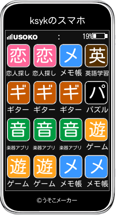 ksykのスマホメーカー結果