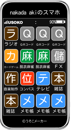 nakada akiのスマホメーカー結果