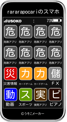 rararapocariのスマホメーカー結果