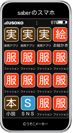 saberのスマホメーカー結果