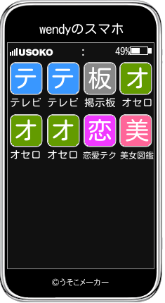 wendyのスマホメーカー結果
