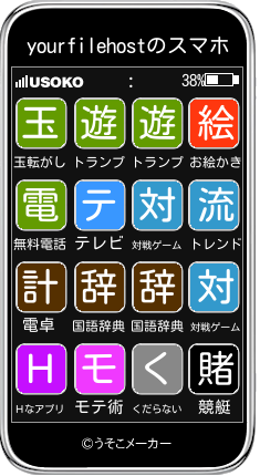 yourfilehostのスマホメーカー結果