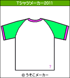 戸田恵子のTシャツメーカー2011結果
