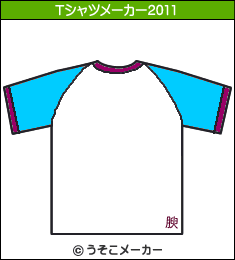 竹内力のTシャツメーカー2011結果