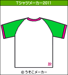 竹野内豊のTシャツメーカー2011結果