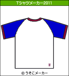 WJF????????????のTシャツメーカー2011結果