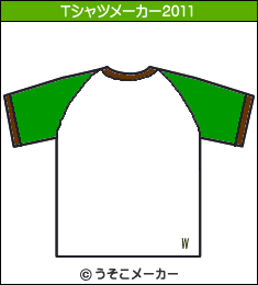 WJFのTシャツメーカー2011結果